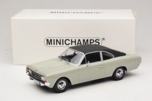 Opel Rekord C Coupé Cinzento Minichamps 1:18 107047022 Resina - imagem 6 de 6