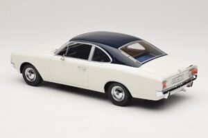 Opel Rekord C Coupé Branco Azul Minichamps 1:18 107047021 Resina - imagem 5 de 6