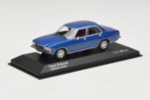 Opel Rekord D Azul Metalizado Minichamps 1:43 400044002 Metal - imagem 2 de 4