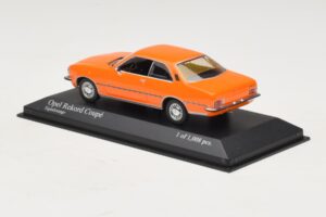 Opel Rekord D Coupé Laranja Minichamps 1:43 400044024 Metal - imagem 3 de 4