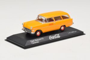 Opel Rekord P1 Caravan Coca-Cola Minichamps 1:43 430043270 Metal - imagem 2 de 4