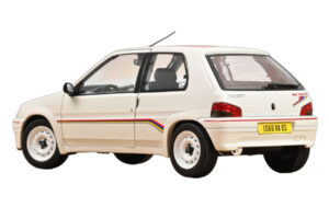Peugeot 106 Rallye 1.3 Branco Norev 1:18 184920 Metal - imagem 3 de 3
