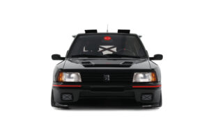 Peugeot 205 Khyzyl Saleem Preto Otto 1:18 OT1257 Resina - imagem 4 de 5
