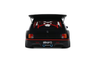 Peugeot 205 Khyzyl Saleem Preto Otto 1:18 OT1257 Resina - imagem 5 de 5
