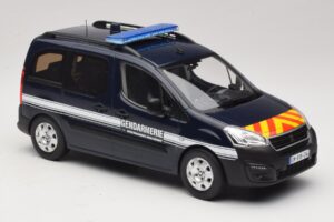 Peugeot Partner Gendarmerie Azul Escuro Norev 1:18 184890 Metal - imagem 4 de 6