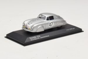 Porsche 356 #47 Sauerwein / Brunet 24 Hours of Le Mans 1951 Minichamps 1:43 400516747 Metal - imagem 2 de 4