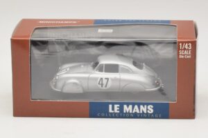 Porsche 356 #47 Sauerwein / Brunet 24 Hours of Le Mans 1951 Minichamps 1:43 400516747 Metal - imagem 4 de 4