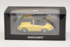 Porsche 356 B Cabriolet Amarelo Minichamps 1:43 400064334 Metal - imagem 4 de 4