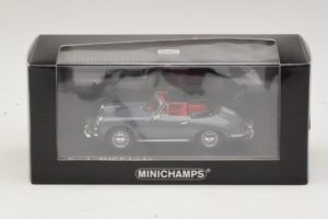 Porsche 356C Cabriolet Cinzento Minichamps 1:43 430062339 Metal - imagem 4 de 4