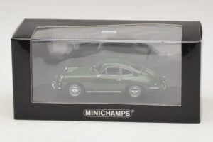 Porsche 356C Verde Escuro Minichamps 1:43 430062329 Metal - imagem 4 de 4
