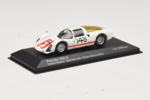 Porsche 906 K Scuderia Filipinetti #148 W. Mairesse / H. Muller Targa Florio Winners 1966 Minichamps 1:43 400666648 Metal - imagem 2 de 4