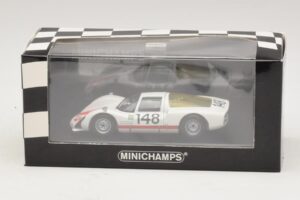 Porsche 906 K Scuderia Filipinetti #148 W. Mairesse / H. Muller Targa Florio Winners 1966 Minichamps 1:43 400666648 Metal - imagem 4 de 4
