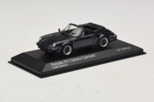 Porsche 911 930 Carrera Cabriolet Cinzento Metálico Minichamps 1:43 430062037 Metal - imagem 2 de 4