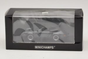 Porsche 911 930 Carrera Cabriolet Cinzento Metálico Minichamps 1:43 430062037 Metal - imagem 4 de 4