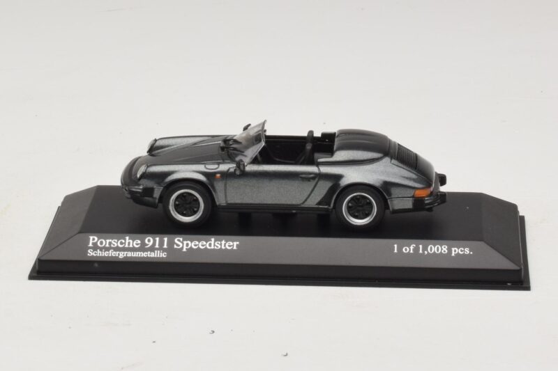 Porsche 911 930 Speedster Cinzento Metálico Minichamps 1:43 Porsche 911 930 Speedster Cinzento Metálico Minichamps 1:43 430066135 Metal