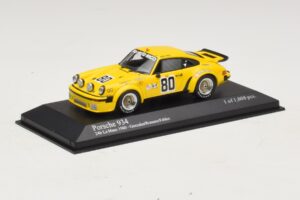 Porsche 911 934 #80 Gonzalez / Romero 24 Hours of Le Mans 1980 Minichamps 1:43 400806480 Metal - imagem 2 de 4