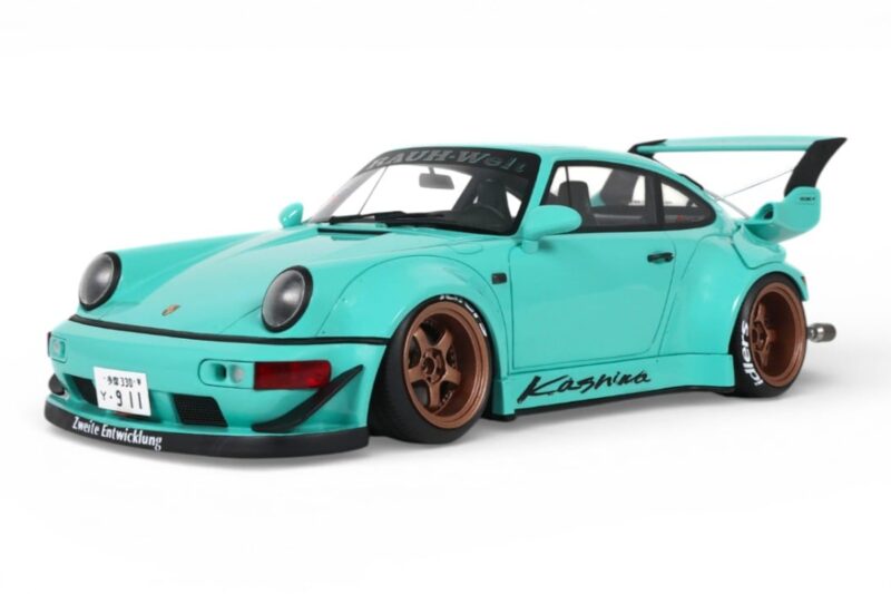 Porsche 911 964 RWB Kashiwa Blue GT Spirit 1:18 Porsche 911 964 RWB Kashiwa Blue GT Spirit 1:18 GT569 Resina