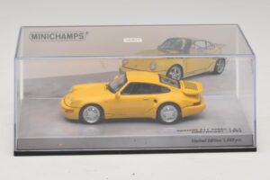 Porsche 911 964 Turbo S 3.3 Lightweight Minichamps 1:43 436069170 Metal - imagem 4 de 5
