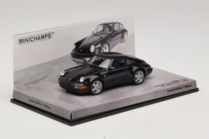 Porsche 911 964 Turbo S 3.6 30.º Aniversário Preto Minichamps 1:43 436069171 Metal - imagem 2 de 5