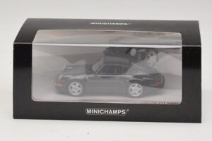Porsche 911 964 Turbo S 3.6 30.º Aniversário Preto Minichamps 1:43 436069171 Metal - imagem 5 de 5