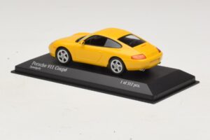 Porsche 911 991 Carrera Amarelo Minichamps 1:43 410060221 Metal - imagem 3 de 4