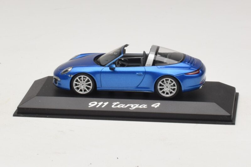 Porsche 911 991 Targa Azul Metálico Minichamps 1:43 Porsche 911 991 Targa Azul Metálico Minichamps 1:43 WAP0200350E Metal