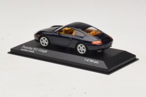 Porsche 911 991 Turbo S Azul Metálico Minichamps 1:43 410062220 Metal - imagem 3 de 4