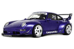 Porsche 911 993 RWB Son Goku Purple GT Spirit 1:18 GT571 Resina