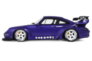 Porsche 911 993 RWB Son Goku Purple GT Spirit 1:18 GT571 Resina - imagem 3 de 5