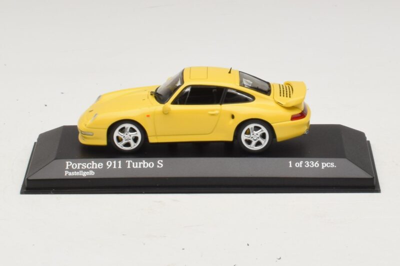 Porsche 911 993 Turbo S Amarelo Minichamps 1:43 Porsche 911 993 Turbo S Amarelo Minichamps 1:43 430069270 Metal