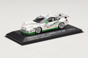Porsche 911 996 GT3 Cup #21 Mamerow Porsche Carrera Cup Deutschland 2005 Minichamps 1:43 403056221 Metal - imagem 2 de 4