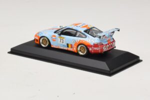 Porsche 911 996 GT3 RSR Gulf #73 Lefort / Lambert 1000km Spa 2005 Minichamps 1:43 400056473-P1 Metal - imagem 3 de 4