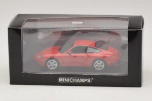 Porsche 911 996 Vermelho Minichamps 1:43 400061181 Metal - imagem 4 de 4