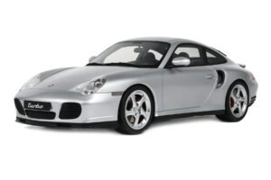 Porsche 911 996 Turbo Polar Silver GT Spirit 1:18 GT567 Resina