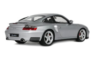 Porsche 911 996 Turbo Polar Silver GT Spirit 1:18 GT567 Resina - imagem 2 de 5