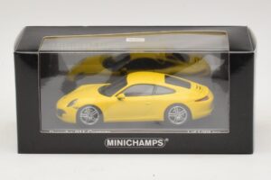 Porsche 911 996 Amarelo Minichamps 1:43 400061182 Metal - imagem 4 de 4