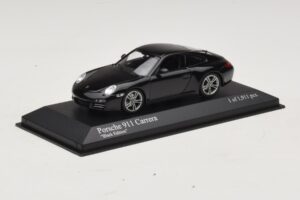 Porsche 911 997 Carrera Black Edition Minichamps 1:43 400066425 Metal - imagem 2 de 4