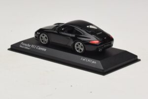 Porsche 911 997 Carrera Black Edition Minichamps 1:43 400066425 Metal - imagem 3 de 4