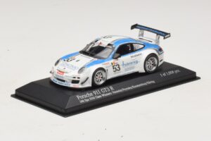 Porsche 911 997 GT3 R #53 Vannelet / Pyroles Class Winners 24 Hours of Spa 2010 Minichamps 1:43 400108953 Metal - imagem 2 de 4