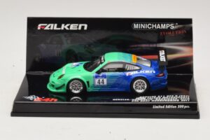 Porsche 911 997 GT3 R Falken #44 Nurburgring 2011 Minichamps 1:43 447116144 Metal