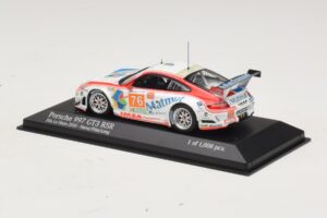 Porsche 911 997 GT3 RSR GT2 #76 R. Narac / J-K. Vernay / P. Pilet 24 Hours of Le Mans 2010 Minichamps 1:43 410106976 Metal - imagem 3 de 4