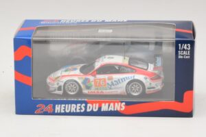 Porsche 911 997 GT3 RSR GT2 #76 R. Narac / J-K. Vernay / P. Pilet 24 Hours of Le Mans 2010 Minichamps 1:43 410106976 Metal - imagem 4 de 4