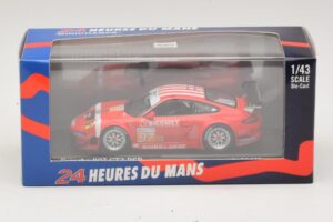 Porsche 911 997 GT3 RSR GT2 #97 M. Holzer / R. Westbrook 24 Hours of Le Mans 2010 Minichamps 1:43 410106997 Metal - imagem 4 de 4