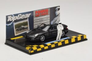 Porsche 911 997 Turbo Cabriolet Preto Top Gear Edition Minichamps 1:43 519436930 Metal - imagem 2 de 5