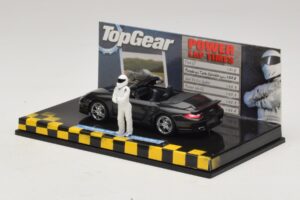 Porsche 911 997 Turbo Cabriolet Preto Top Gear Edition Minichamps 1:43 519436930 Metal - imagem 3 de 5