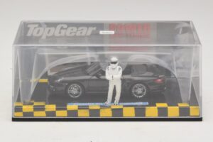Porsche 911 997 Turbo Cabriolet Preto Top Gear Edition Minichamps 1:43 519436930 Metal - imagem 4 de 5