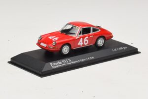 Porsche 911 S #46 Cahier / Killy Class Winners Targa Florio 1967 Minichamps 1:43 430676746 Metal - imagem 2 de 4