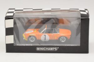 Porsche 914/6 #1 G. Larrousse / H. Marko Winners Marathon de la Route 1970 Minichamps 1:43 400706501 Metal - imagem 4 de 4