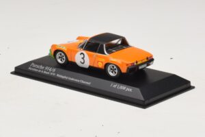 Porsche 914/6 #3 B. Waldegard / O. Andersson Marathon de la Route 1970 Minichamps 1:43 400706503 Metal - imagem 3 de 4