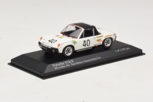 Porsche 914/6 #40 G. Chasseuil / C. Ballot-Lena Class Winners 24 Hours of Le Mans 1970 Minichamps 1:43 400706540 Metal - imagem 2 de 4